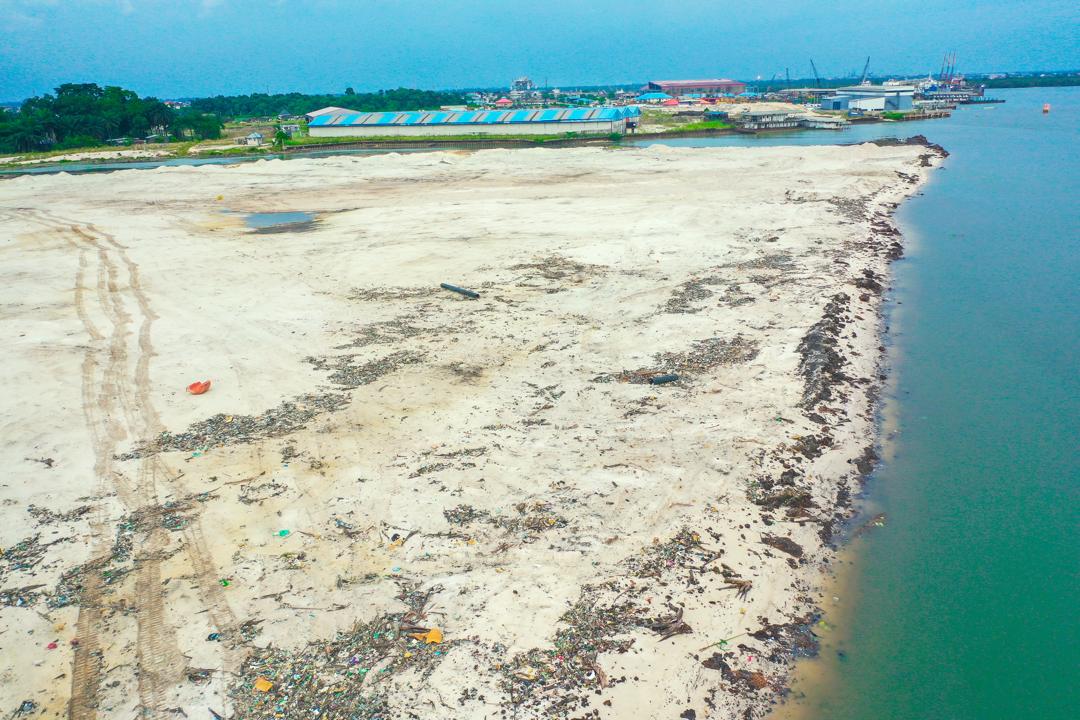 Aerial Sandfield View